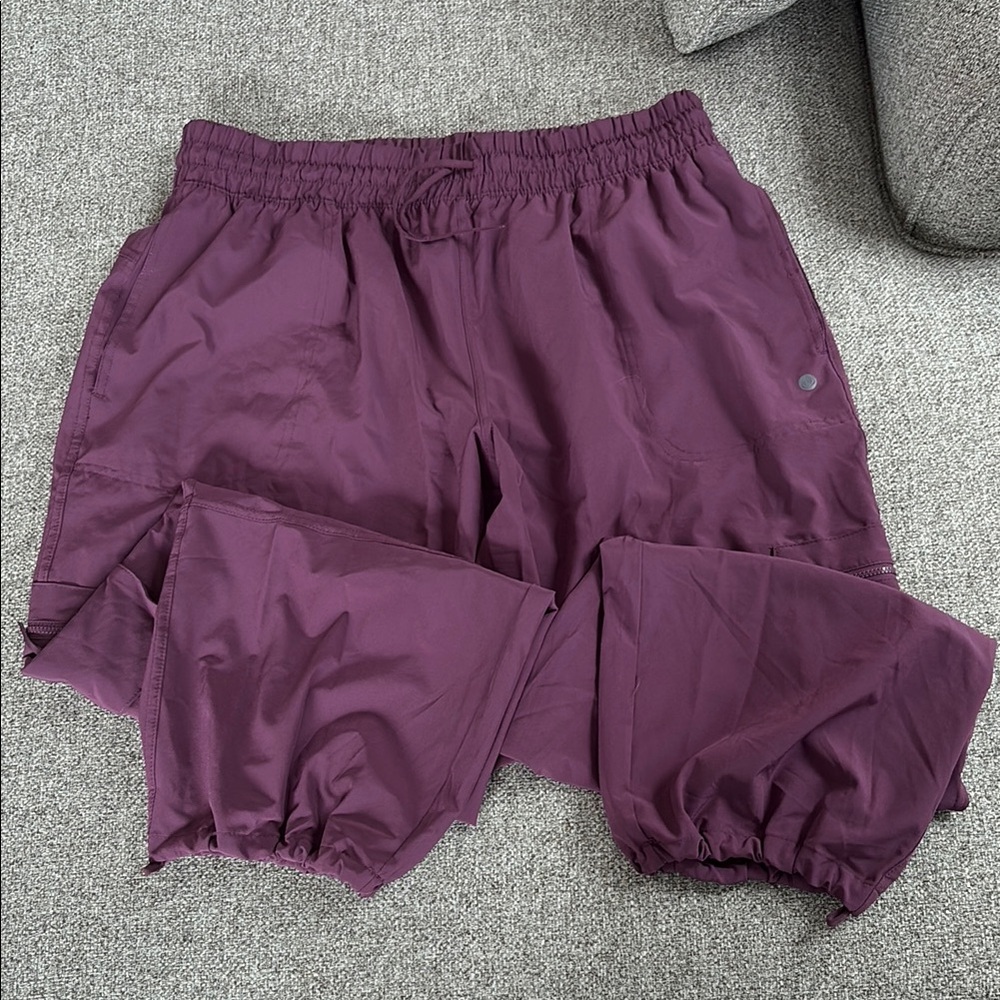 Apana Maroon Jogger Pants